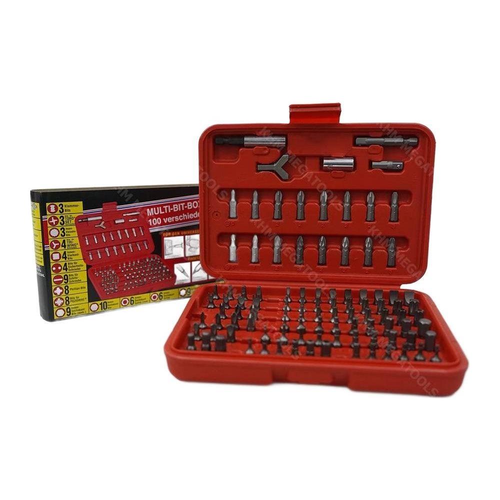 100 pcs. Screwdriver Bit Set - KHM Megatools Corp. 100 pcs. Screwdriver Bit Set - KHM Megatools Corp.